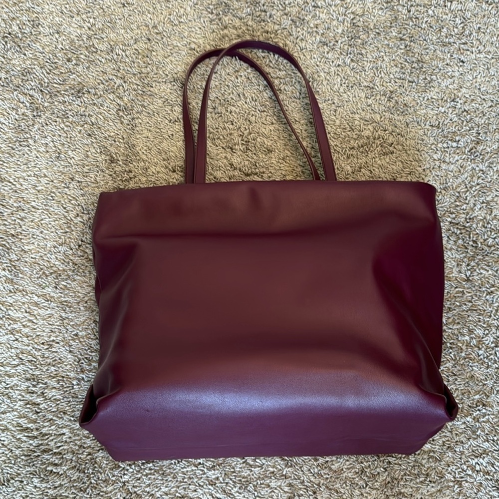 Maroon laptop bag target a new day with insert